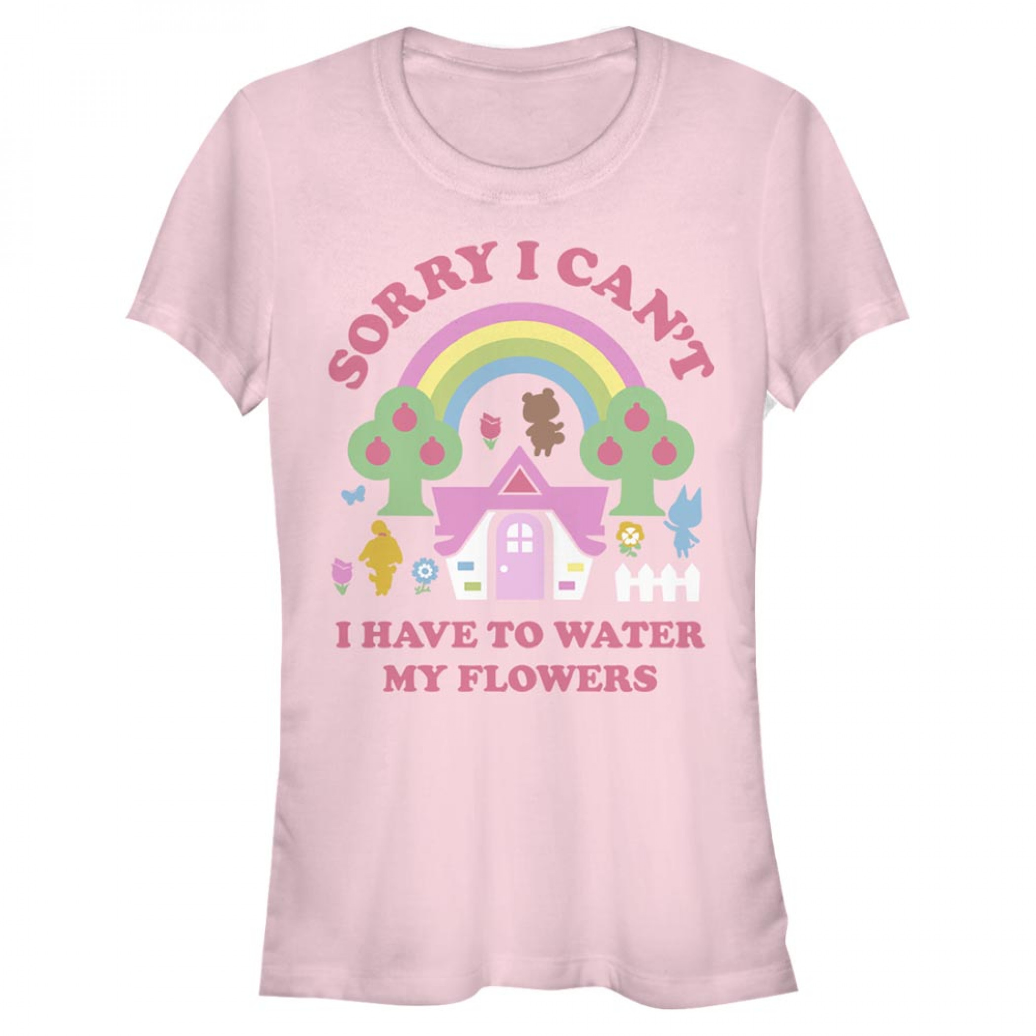 Animal Crossing "Sorry I Can't I Have To Water My Plants" Women's T-Shirt